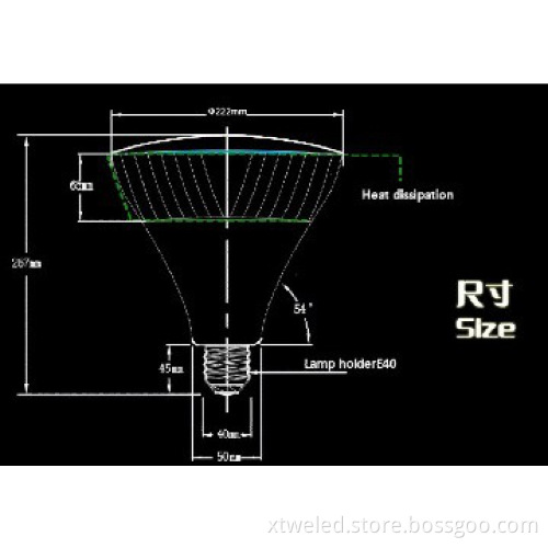 E39 cap for industry ul led high bay light
